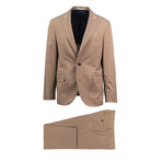 Olbia Wool Blend Suit // Brown (Euro: 50)