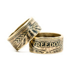 Freedom Coin Ring (Size 6)