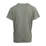 Washed Tee // Military Green (L)