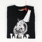 Othelo's Wolf Crewneck // Black (XL)