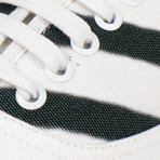 Off White // Spray Authentic Sneakers // White (Euro: 41)