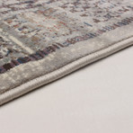 Velvet // Light Grey (5'2"W x 7'2"L)