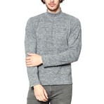 Turtleneck Sweatshirt // Gray (Small)