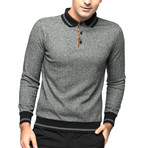 1020 Sweatshirt // Houndstooth Anthracite (M)