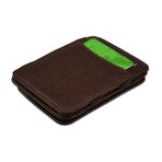 Hunterson Leather Magic Coin Wallet // Brown