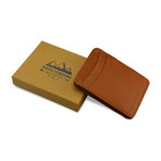 Hunterson Leather Magic Coin Wallet // Cognac