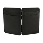 Hunterson Leather Magic Wallet // Black