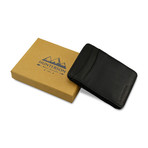 Hunterson Leather Magic Wallet // Black