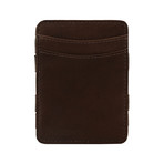 Hunterson Leather Magic Wallet // Brown