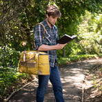 Alpaque Duffel Laptop Bag // Yellow