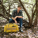 Alpaque Duffel Laptop Bag // Yellow