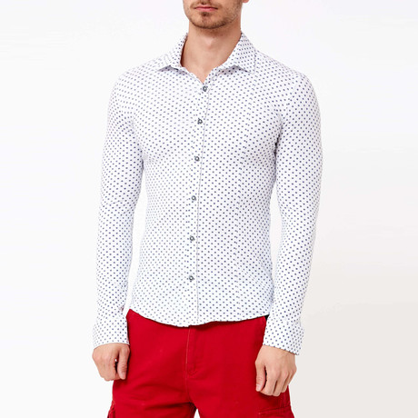 Duncan Button-Up Shirt // White (S)