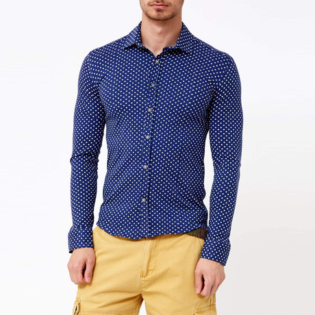 Duncan Button-Up Shirt // Indigo (2XL)