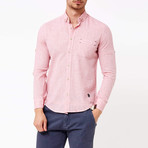 Erik Button-Up Shirt // Bordeaux (M)