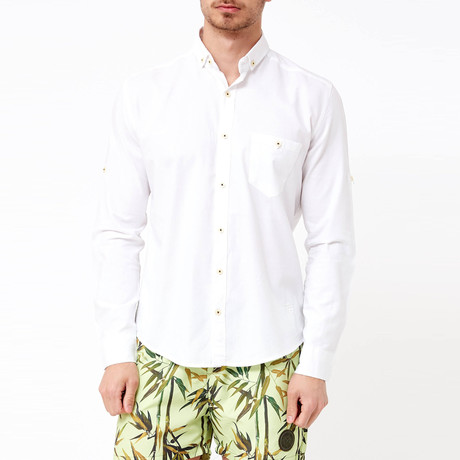 Erik Button-Up Shirt // White (S)