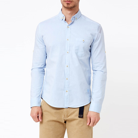 Erik Button-Up Shirt // Blue (S)