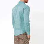 Ethan Button-Up Shirt // Dark Green (M)