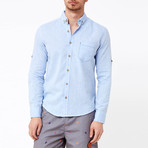 Ethan Button-Up Shirt // Blue (M)