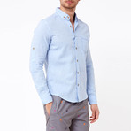 Ethan Button-Up Shirt // Blue (M)