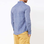 Ethan Button-Up Shirt // Indigo (M)