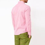 Ethan Button-Up Shirt // Pink (L)