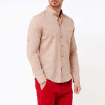 Ethan Button-Up Shirt // Soft Brown (M)