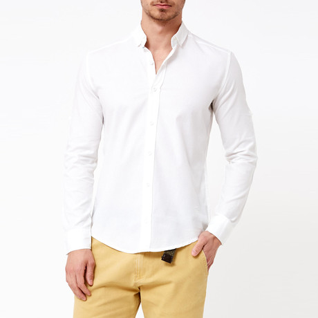 Beck Button-Up Shirt // White (S)