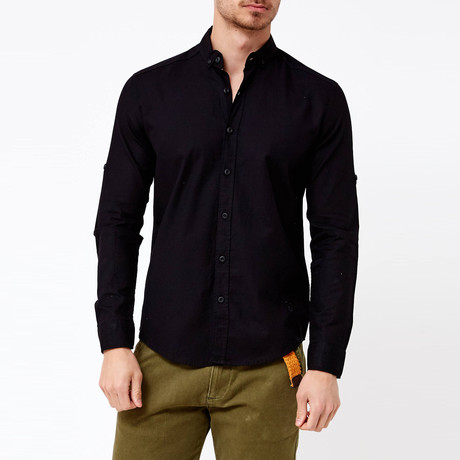 Beck Button-Up Shirt // Black (S)