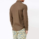 Beck Button-Up Shirt // Khaki (M)