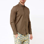 Beck Button-Up Shirt // Khaki (M)