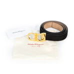 Double Gancio Suede Belt // Gold (40" Waist // 100 cm)