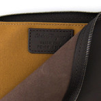 Zippered Pouch // Brown