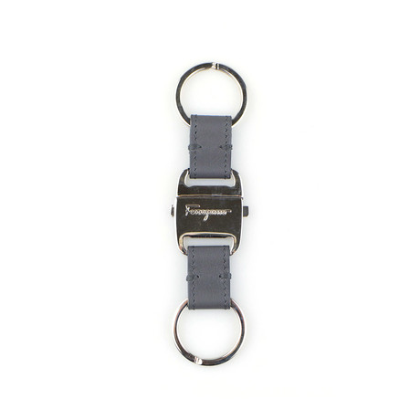 Buckle Keyring // Grey