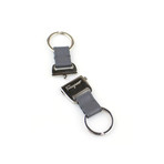Buckle Keyring // Grey