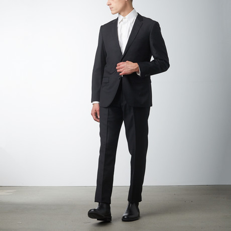 Slim Fit Suit // Black (US: 36S)