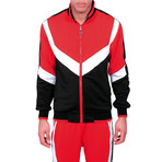 Motocross Track Jacket // Black (L)