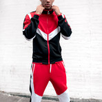Motocross Track Jacket // Black (L)