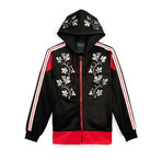 Vines Hood // Black + Red (L)