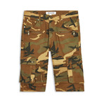 Dover Camo Cargo Shorts // Green (36)
