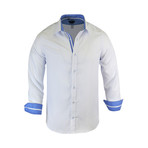 Edison Modern Fit Long-Sleeve Dress Shirt // White (M)