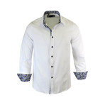 Towner Modern Fit Long-Sleeve Dress Shirt // White (XL)