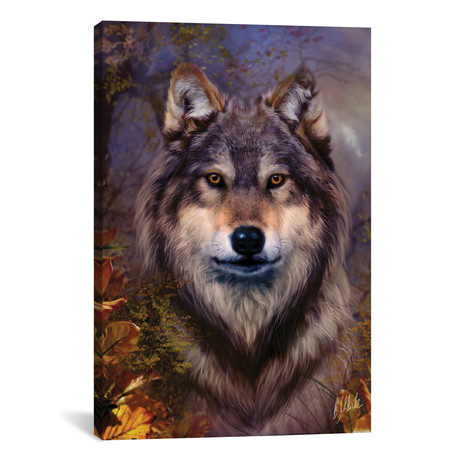 Wolf Variant I // Bente Schlick (26"W x 18"H x 0.75"D)