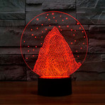 3D Lamp // Mountain