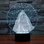 3D Lamp // Mountain