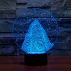 3D Lamp // Mountain