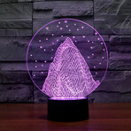 3D Lamp // Mountain