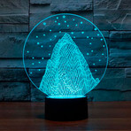 3D Lamp // Mountain