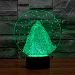 3D Lamp // Mountain