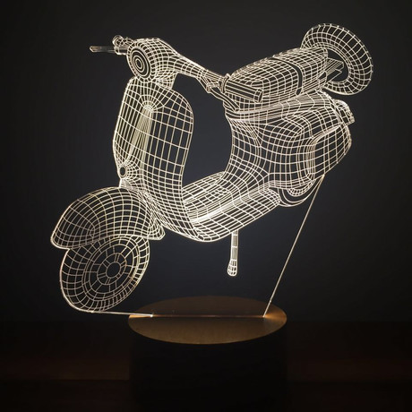 3D Lamp // Scooter