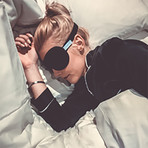 Blackout Sleep Mask // Black